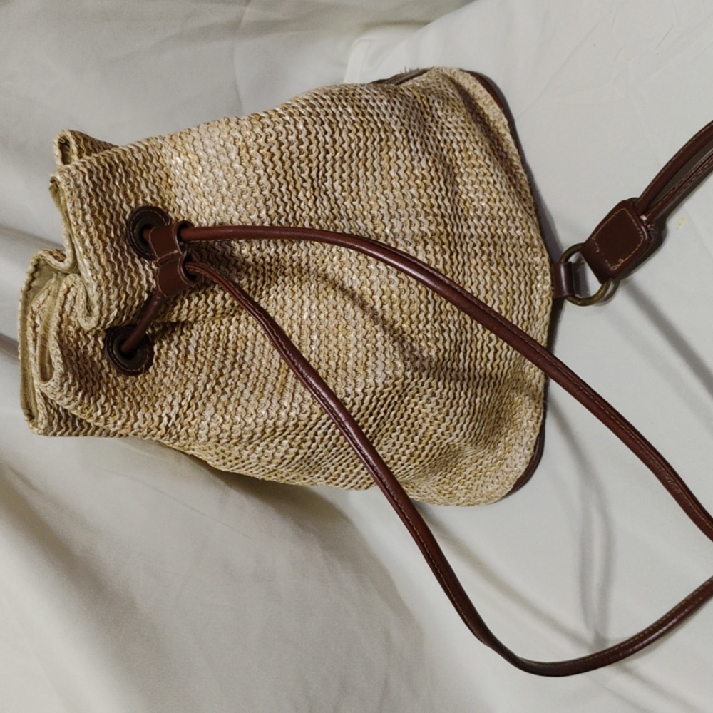 Wooden wicker Backpack - Picture 5 of 7
